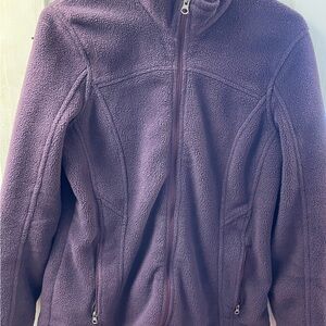 Eddie Bauer Women's Purple Fleece Jacket
